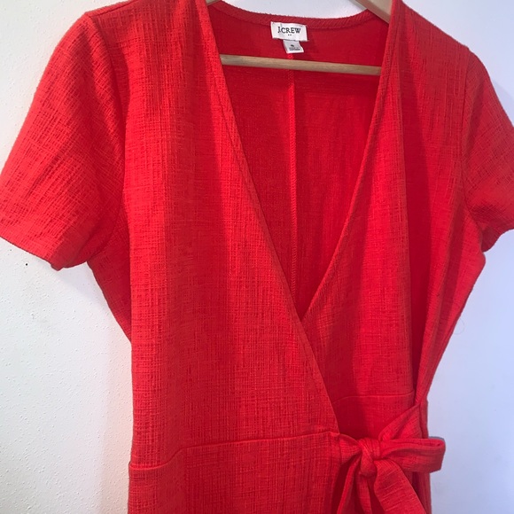 J. Crew Textured Knit Wrap Dress - Picture 6 of 11